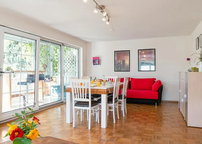 Daire Gardenia-altach, 2-4 P, Kueche, Garten, Terrasse, Parkplatz, Wifi, Stellplatz Altach